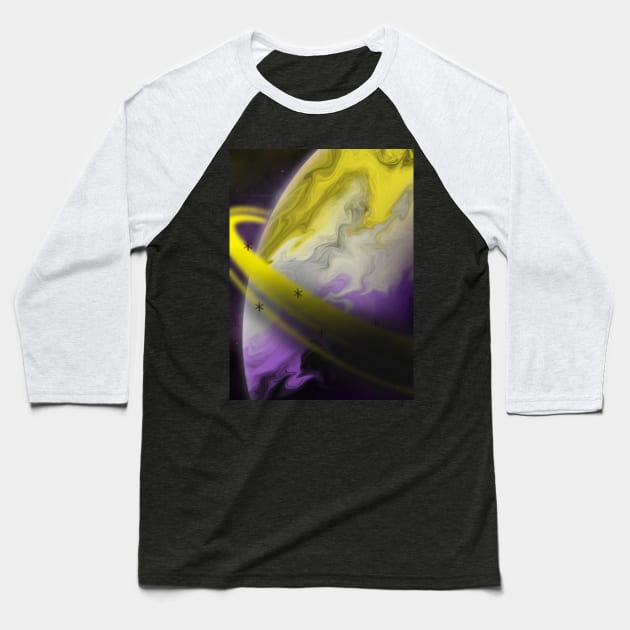 planetary pride.007 Baseball T-Shirt by iHolli